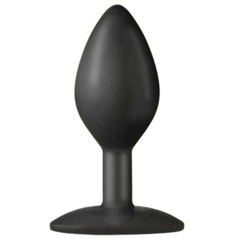 Plug anale silicone platinum premium the mini's spade medium black ...