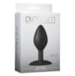 Plug anale silicone platinum premium  the mini's spade medium black