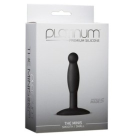 Plug Anale silicone premium platinum smoth small black - Falli - Se...