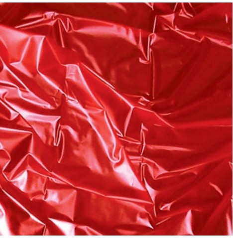 TELO COPRILETTO IN LATEX ROSSO SEXMAX WETGAMS cm 180X220 - Oggettis...