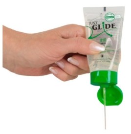 lubrificante gel intimo Anale bio just glide a base acqua salva preservativo 50 ml