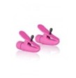 stimolatore per cappezzoli seno vibratore pinze vibranti sex toys donna rosa