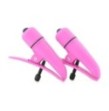 stimolatore per cappezzoli seno vibratore pinze vibranti sex toys donna rosa