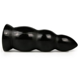 Plug maxi anale dildo fallo nero anale e vaginale butt all black co...