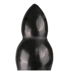 Plug maxi anale dildo fallo nero anale e vaginale butt all black co...