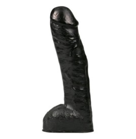 Fallo vaginale nero realistico all black dildo anale maxi big con v...