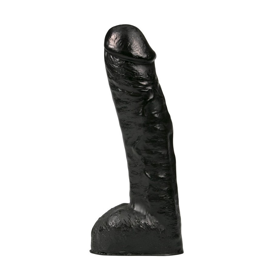 Fallo vaginale nero realistico all black dildo anale maxi big con ventosa