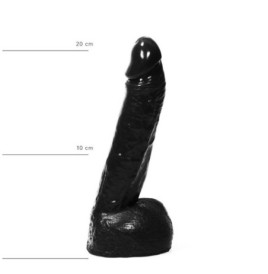 Dildo vaginale realistico fallo anale all black con ventosa nero se...