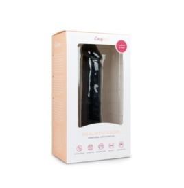 Fallo realistico nero dildo vaginale anale con ventosa black morbid...