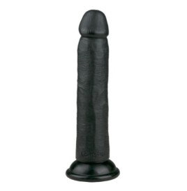 Fallo realistico nero dildo vaginale anale con ventosa black morbid...