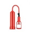 Pompa per allungare il pene sviluppatore pump up push touch Rosso