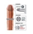 Guaina fallica maxi x tensions realistico prolunga per pene indossabile 2 66