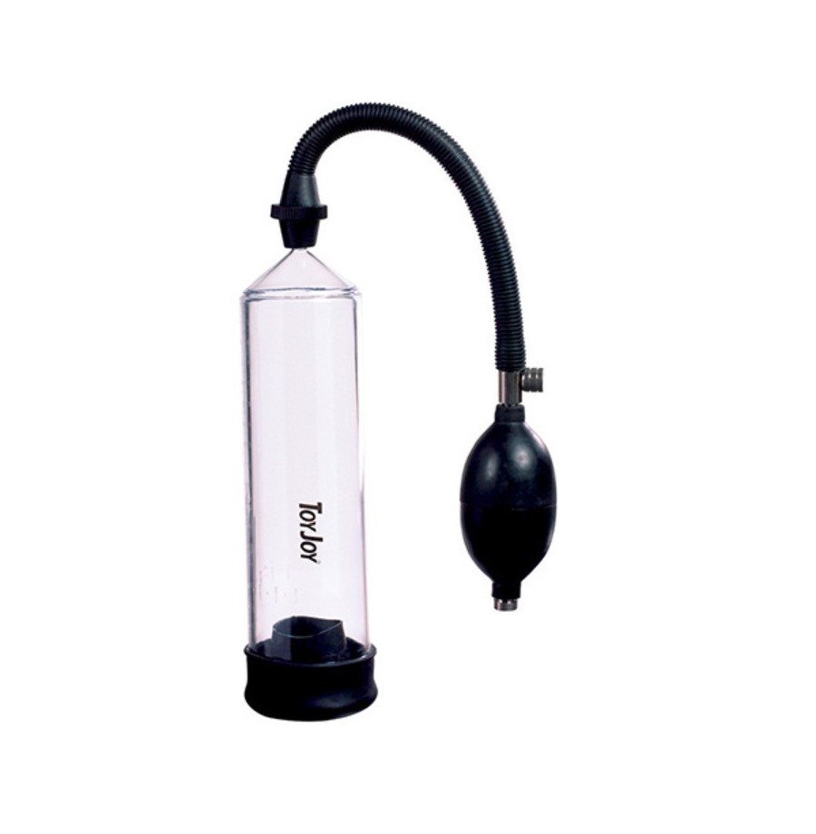 SVILUPPATORE a pompa per pene POWER PUMP clear-black