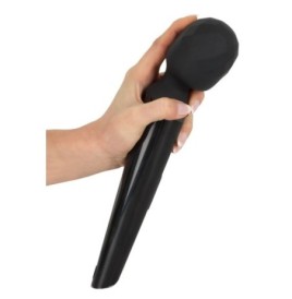 Vibratore ricaricabile power wand black - Stimolatori Vaginali - Se...