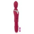 Vibratore realistico doppio stimolatore vaginale wand ricaricabile in silicone