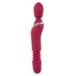 Vibratore realistico doppio stimolatore vaginale wand ricaricabile in silicone