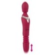 Vibratore realistico doppio stimolatore vaginale wand ricaricabile in silicone