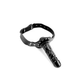 Fallo con morso deluxe gag ball whith dildo fetish fantasy - Falli ...