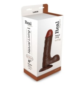 FALLO REALISTICO REAL RAPTURE BROWN 8'' - Falli Realistici - Sexy S...