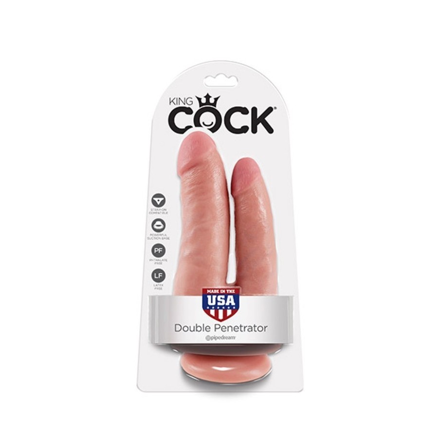 Fallo doppio relalistico per doppia penetrazione double king cock double penetration flesh