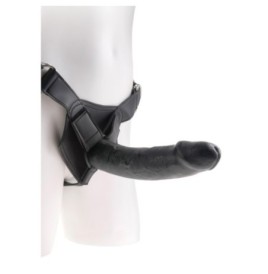 FALLO STRAP on KING COCK harness w/9 cock black - Falli Strap On - ...