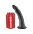 Fallo Realistico dildo nero king Cock Vaginale anale con ventosa 7 black