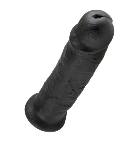 Fallo realistico Vaginale maxi dildo con ventosa king cock 10 nero ...