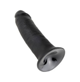 Fallo realistico Vaginale maxi dildo con ventosa king cock 10 nero ...