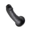 Fallo realistico king cock dildo 6 black