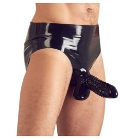 slip mit penishulle beim in latex - Slip - Sexy Shop Ingrosso