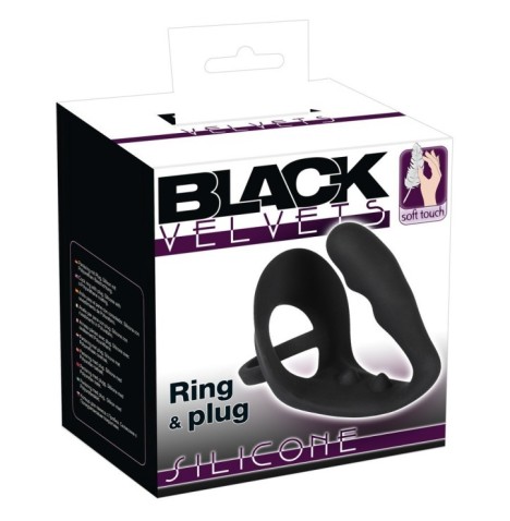 anello fallico Penisring Black Velvets - Anelli Fallici - Sexy Shop...