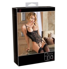 lingerie aperto intimo donna nero Abierta Fina - Body e Babydoll - ...