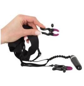 perizoma vibrante Spreader String with Vibrator von Bad Kitty - Sti...