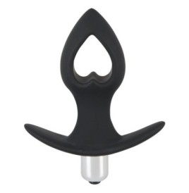 plug anale in silicone Black Velvets Vibrating Plug - Falli Anali -...