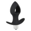 plug anale in silicone Black Velvets Vibrating Plug