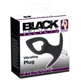 plug anale in silicone Black Velvets Vibrating Plug - Falli Anali -...