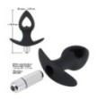 plug anale in silicone Black Velvets Vibrating Plug