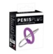 Anello fallico con plug sperm stopper uretrale