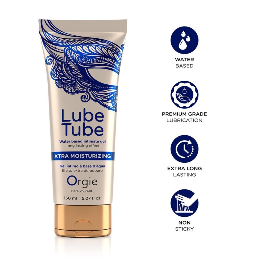 Lubrificante a base acqua lube tube xtra 150 ml orgie