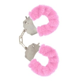 manette Furry Fun Cuffs pink - Manette - Sexy Shop Ingrosso