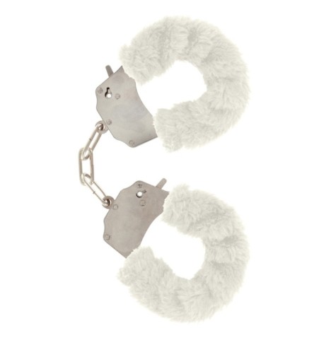 manette Furry Fun Cuffs white - Manette - Sexy Shop Ingrosso