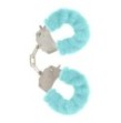 manette Furry Fun Cuffs turchese