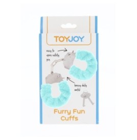 manette Furry Fun Cuffs turchese - Manette - Sexy Shop Ingrosso