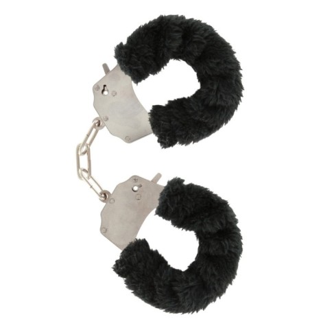 manette Furry Fun Cuffs black - Manette - Sexy Shop Ingrosso