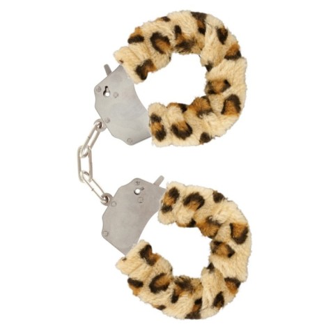 manette Furry Fun Cuffs leopard - Manette - Sexy Shop Ingrosso