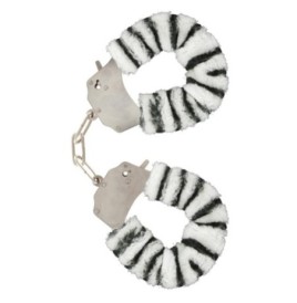 manette Furry Fun Cuffs zebra - Manette - Sexy Shop Ingrosso