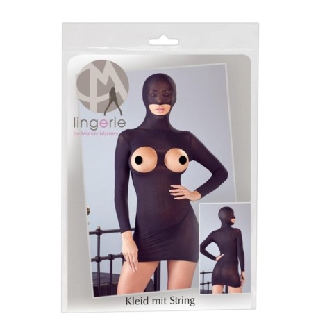 mini abito black mandy mistery - Abiti Sexy - Sexy Shop Ingrosso