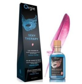 Kit per massaggi commestibile oral sexy therapy cotton candy - Crem...