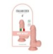 Fallo dildo realistico ITALIAN COCK 4'' FLESH