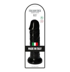 Fallo realistico dildo ITALIAN COCK 8.5'' NERO - Falli Realistici -...